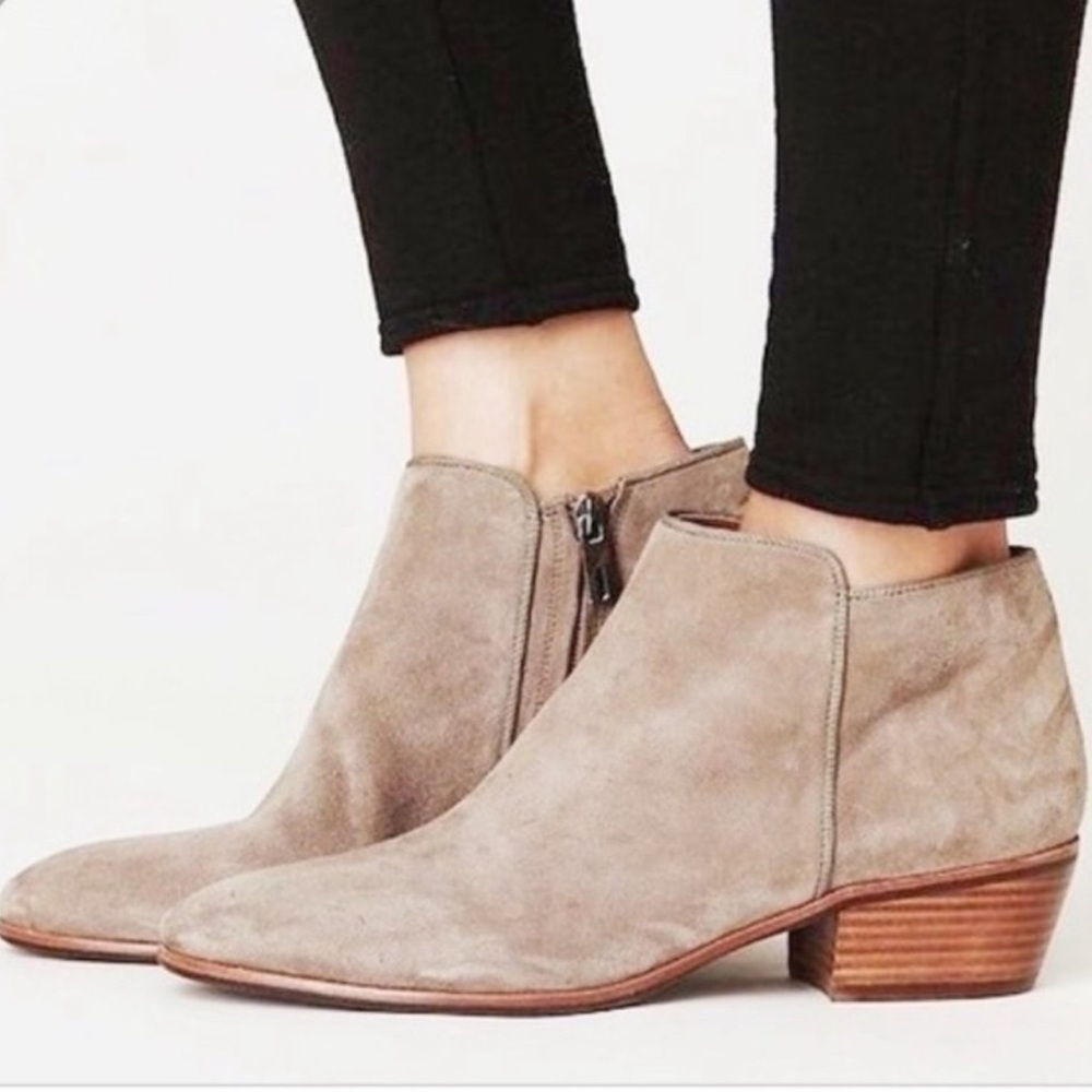 Sam Edelman Women's Tan Ankle Boots Size 8.5 - Picture 1 of 7